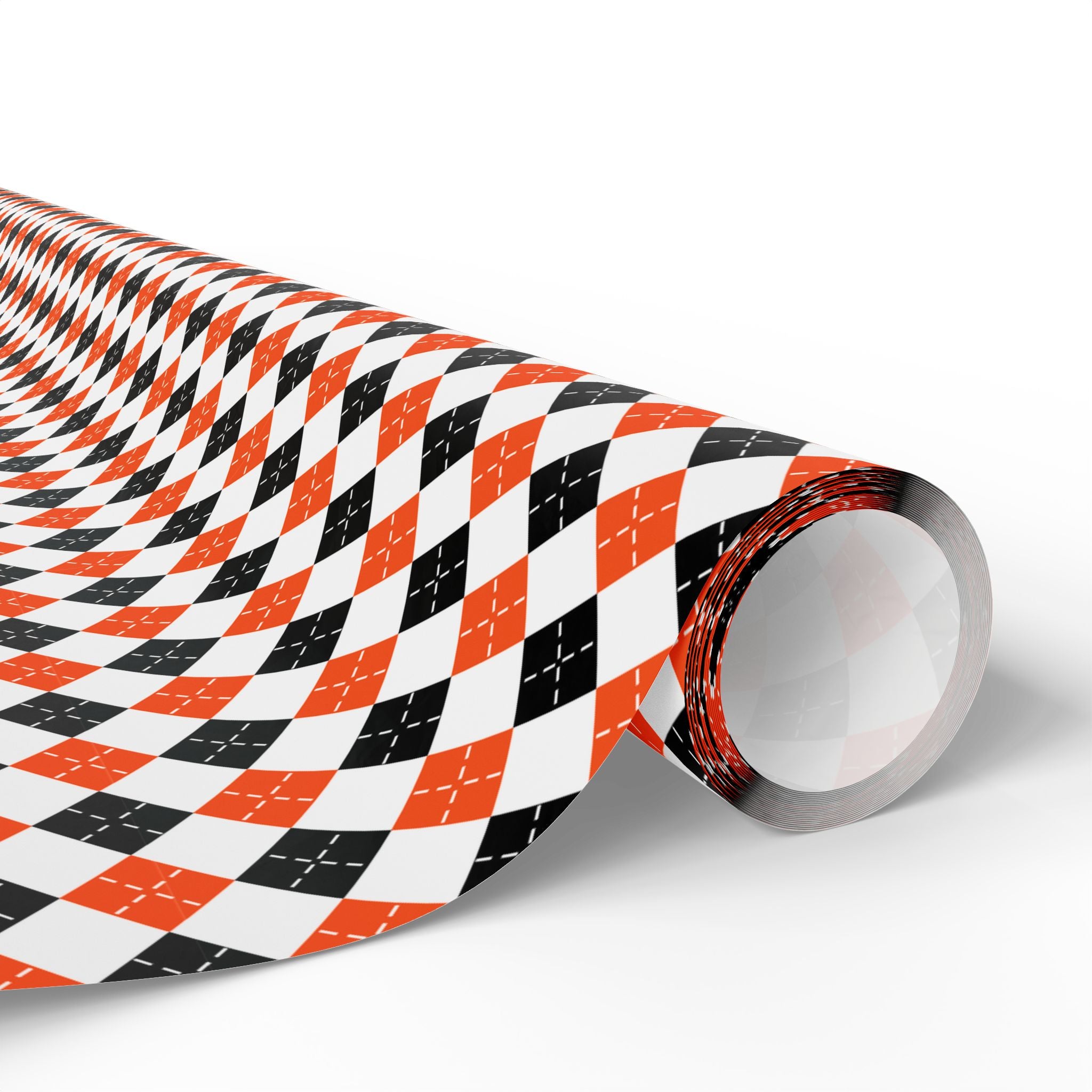 Argyle Design 003 Wrapping Paper - Holiday Gift Wrapping Paper Roll