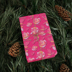 Mother's Day Floral Silhouette Wrapping Paper - Holiday Gift Wrapping Paper Roll