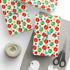 Christmas Baubles and Balls Wrapping Paper | Holiday Gift Wrapping Paper Roll
