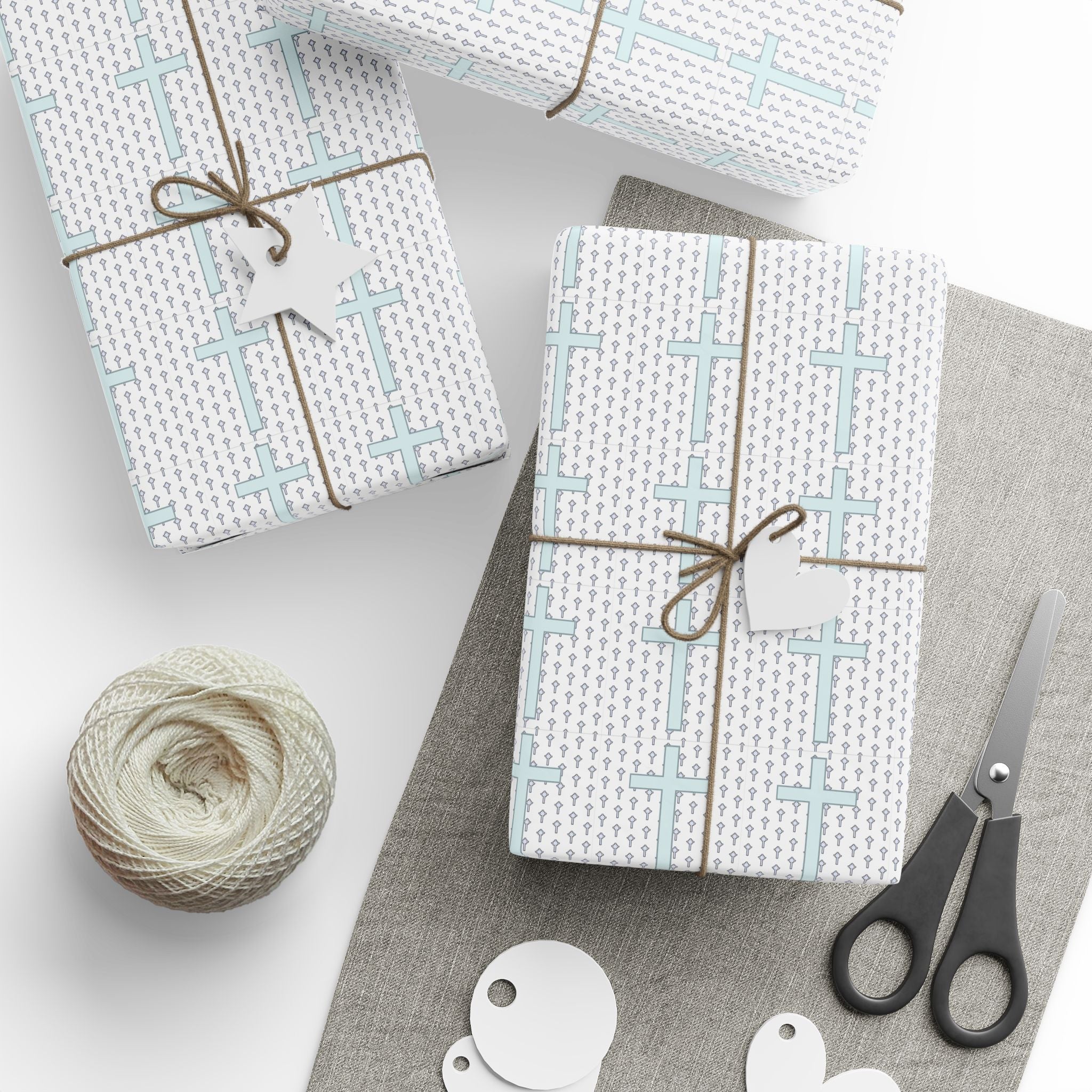 Religious Icons Wrapping Paper Design 001 - Holiday Gift Wrapping Paper Roll