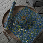 Hanukkah Thematic Stars Wrapping Paper | Holiday Gift Wrapping Paper Roll