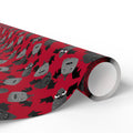 Halloween Vampire Veggies Wrapping Paper | Holiday Gift Wrapping Paper Roll