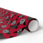 Halloween Vampire Veggies Wrapping Paper | Holiday Gift Wrapping Paper Roll
