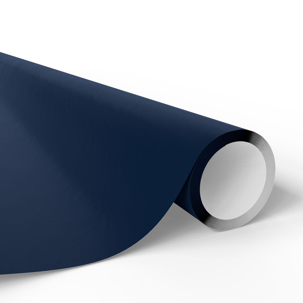 Solid Navy Wrapping Paper - Holiday Gift Wrapping Paper Roll