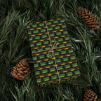 Thank You Ribbons Wrapping Paper Design | Holiday Gift Wrapping Paper Roll