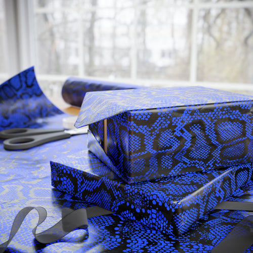 Animal Print Design 017 Snake Skin Wrapping Paper - Holiday Gift Wrapping Paper Roll