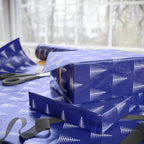 Christmas Blue Spruce Wrapping Paper | Holiday Gift Wrapping Paper Roll