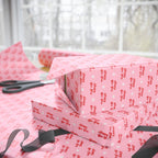 New Year's Happy New Year on Pink Wrapping Paper - Holiday Gift Wrapping Paper Roll