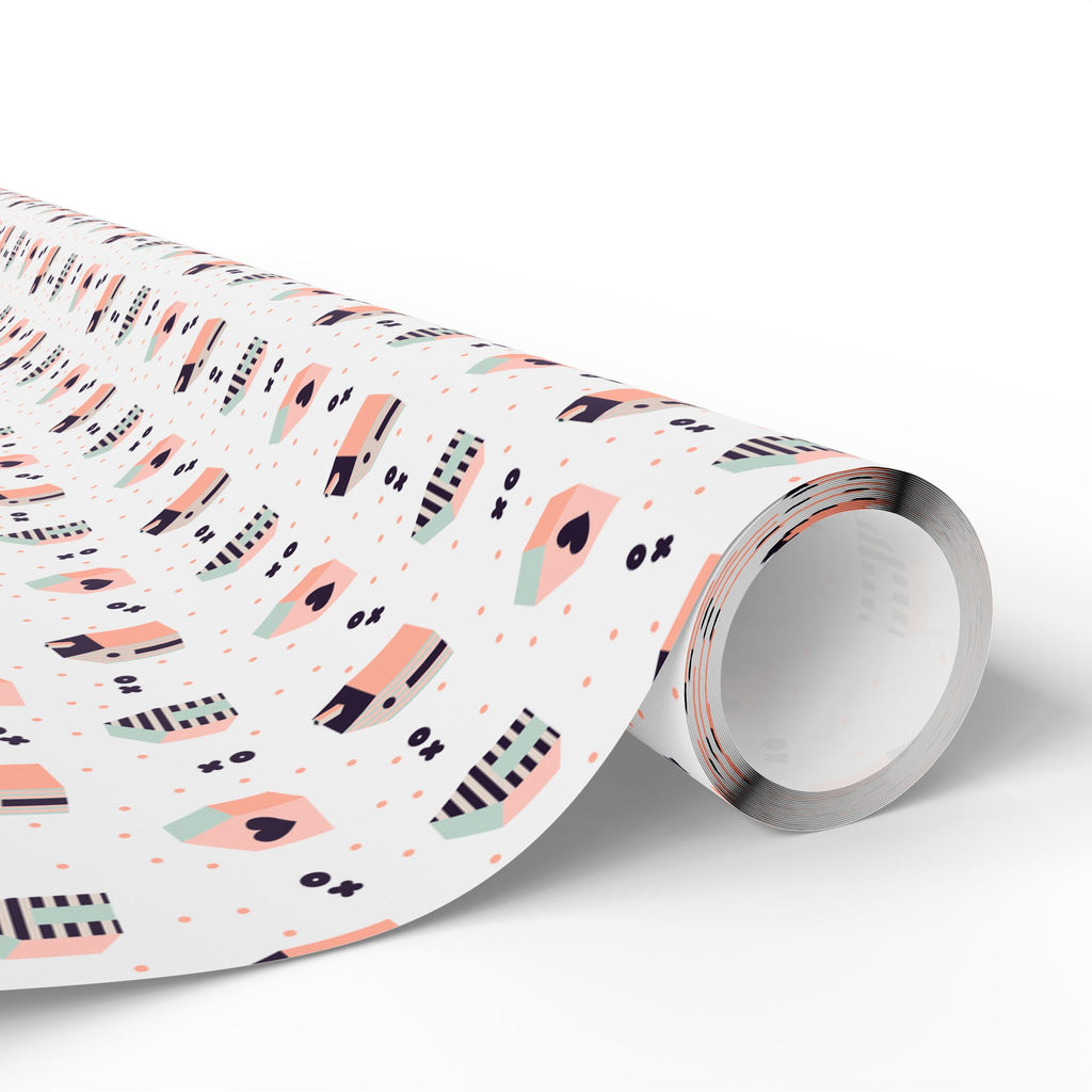 House Warming Wrapping Paper Design 005 - Holiday Gift Wrapping Paper Roll