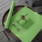 Solid Kiwi Wrapping Paper - Holiday Gift Wrapping Paper Roll