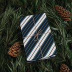 Stripe Design 004 Wrapping Paper - Holiday Gift Wrapping Paper Roll