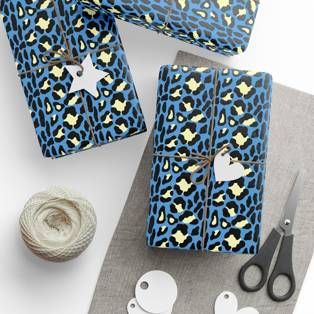 Animal Print Design 022 Leopard Skin Wrapping Paper - Holiday Gift Wrapping Paper Roll