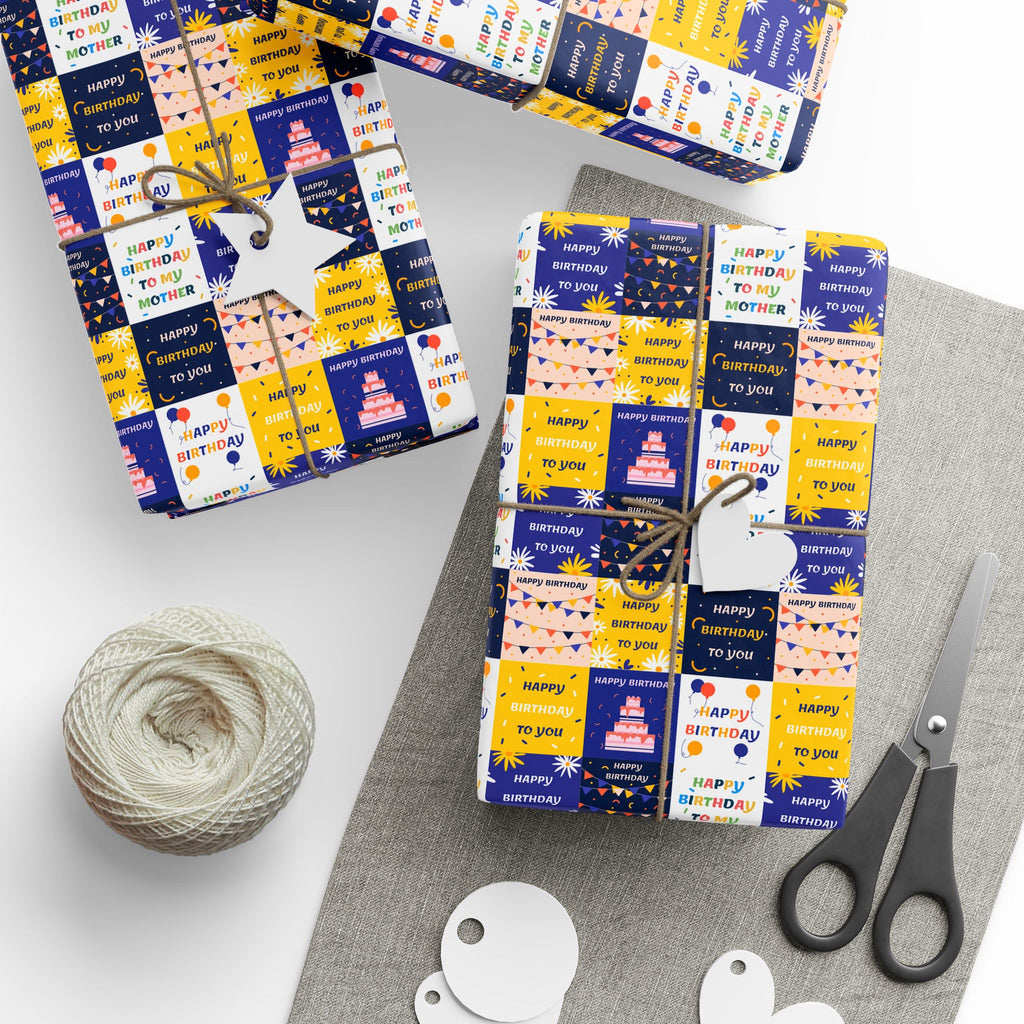 Birthday Wrapping Paper Design 020 - Holiday Gift Wrapping Paper Roll