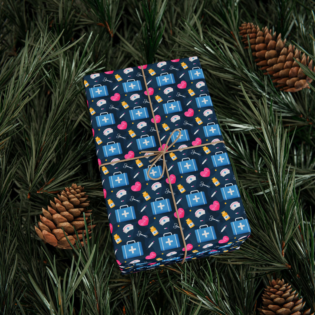 Get Well Soon Wrapping Paper Design 018 | Holiday Gift Wrapping Paper Roll