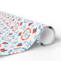 New Year's Countdown Wrapping Paper - Holiday Gift Wrapping Paper Roll