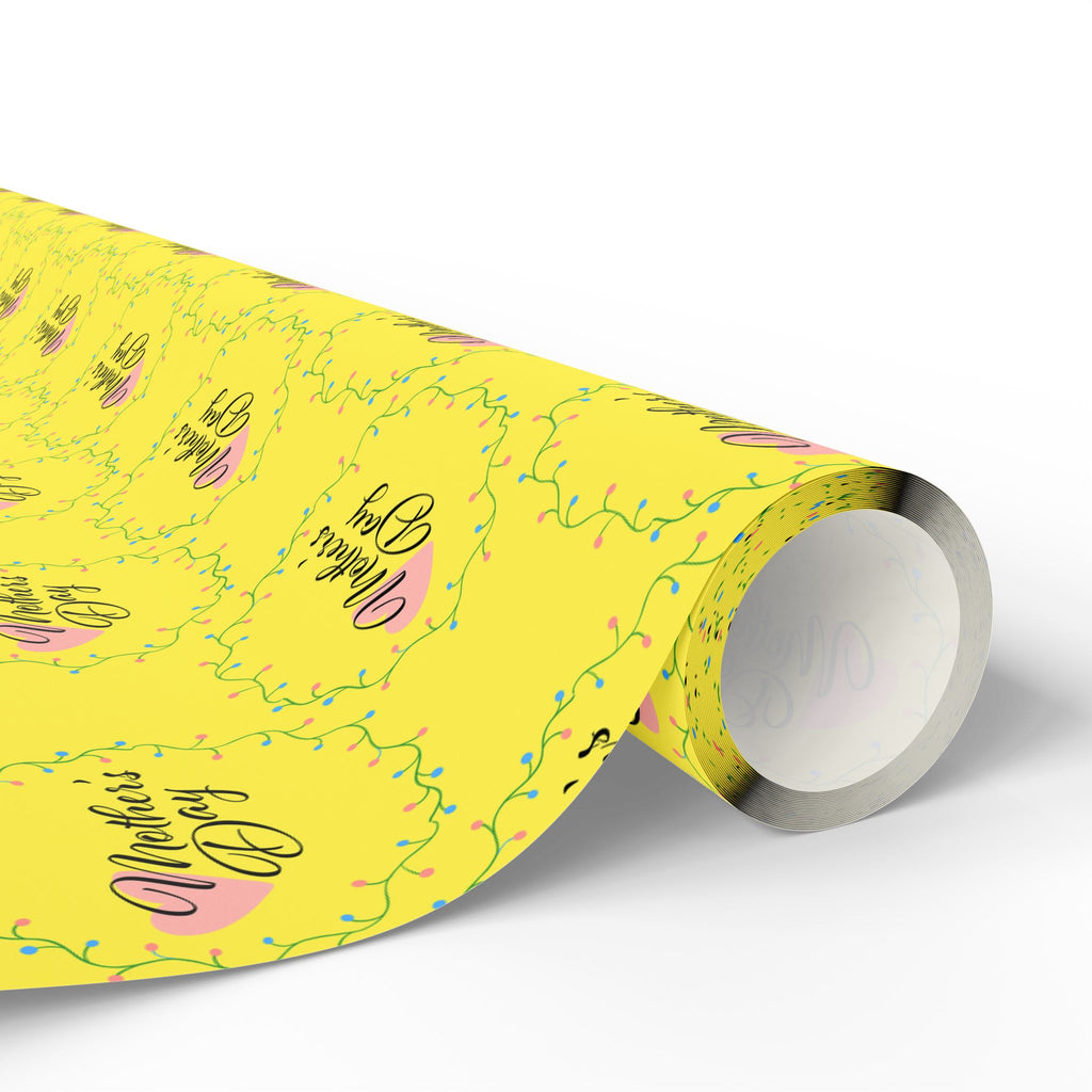 Mother's Day Flowering Vines Wrapping Paper - Holiday Gift Wrapping Paper Roll