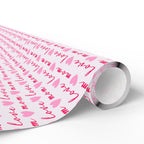 Mother's Day Love Mom Hearts Wrapping Paper - Holiday Gift Wrapping Paper Roll