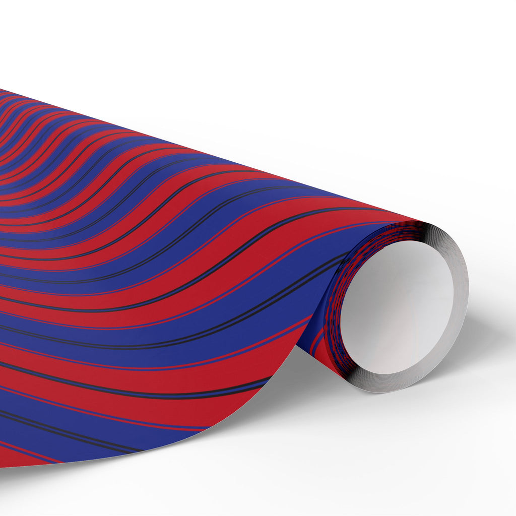 Stripe Design 005 Wrapping Paper - Holiday Gift Wrapping Paper Roll