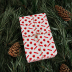 Christmas Perfect Red Bows Wrapping Paper | Holiday Gift Wrapping Paper Roll