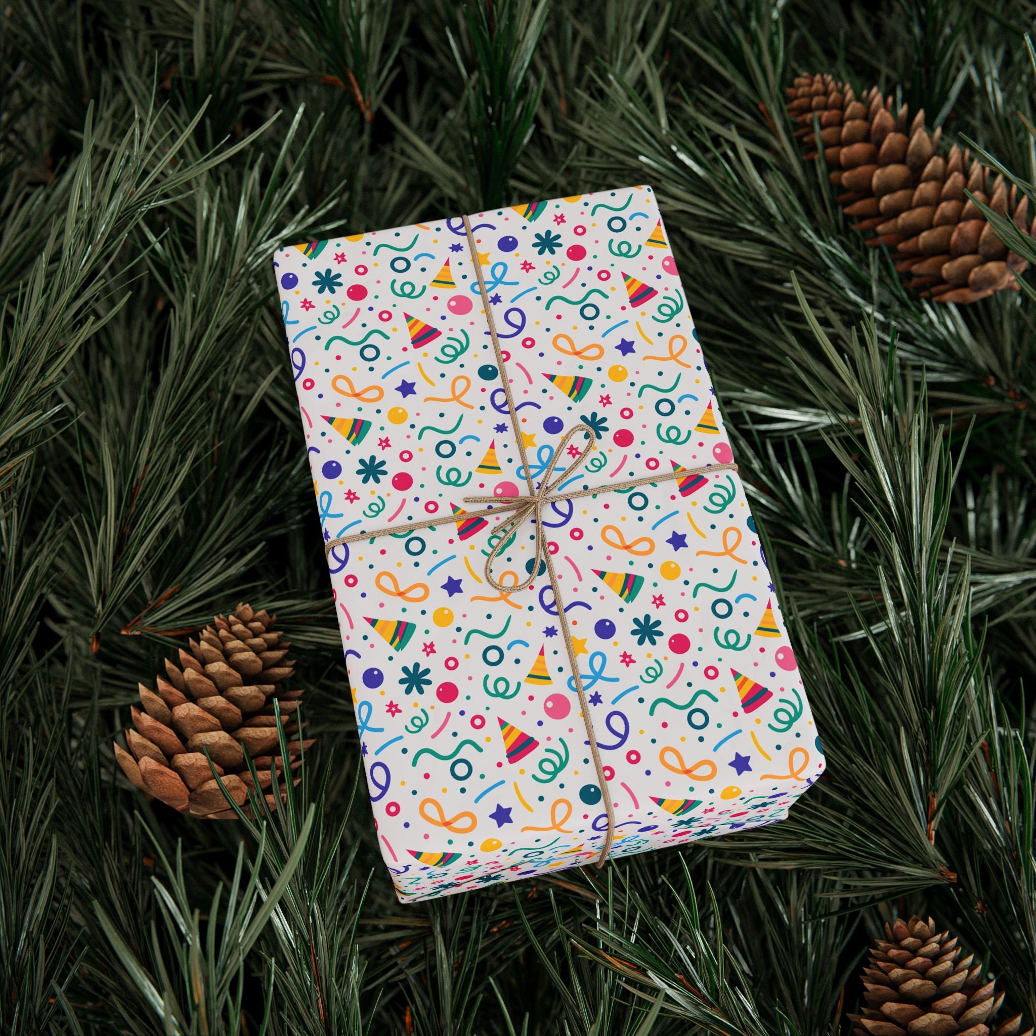 Birthday Wrapping Paper Design 034 - Holiday Gift Wrapping Paper Roll