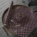 Day of the Dead Pumpkin Flowers Wrapping Paper | Holiday Gift Wrapping Paper Roll