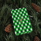 Argyle Design 049 Wrapping Paper - Holiday Gift Wrapping Paper Roll