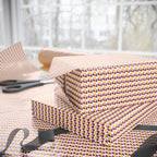 Arizona State Houndstooth Wrapping Paper Design - Holiday Gift Wrapping Paper Roll