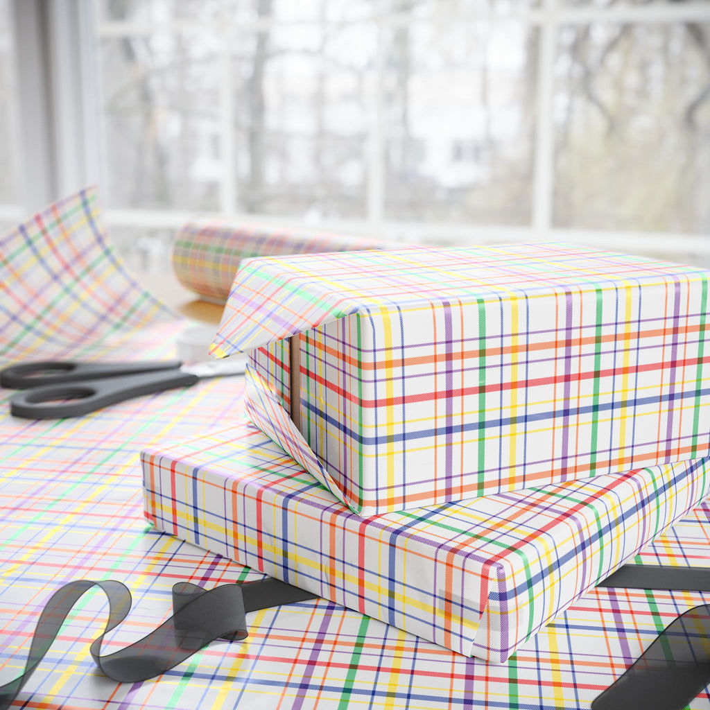 Tartan Plaid 004 Wrapping Paper - Holiday Gift Wrapping Paper Roll