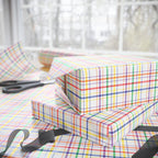 Tartan Plaid 004 Wrapping Paper - Holiday Gift Wrapping Paper Roll