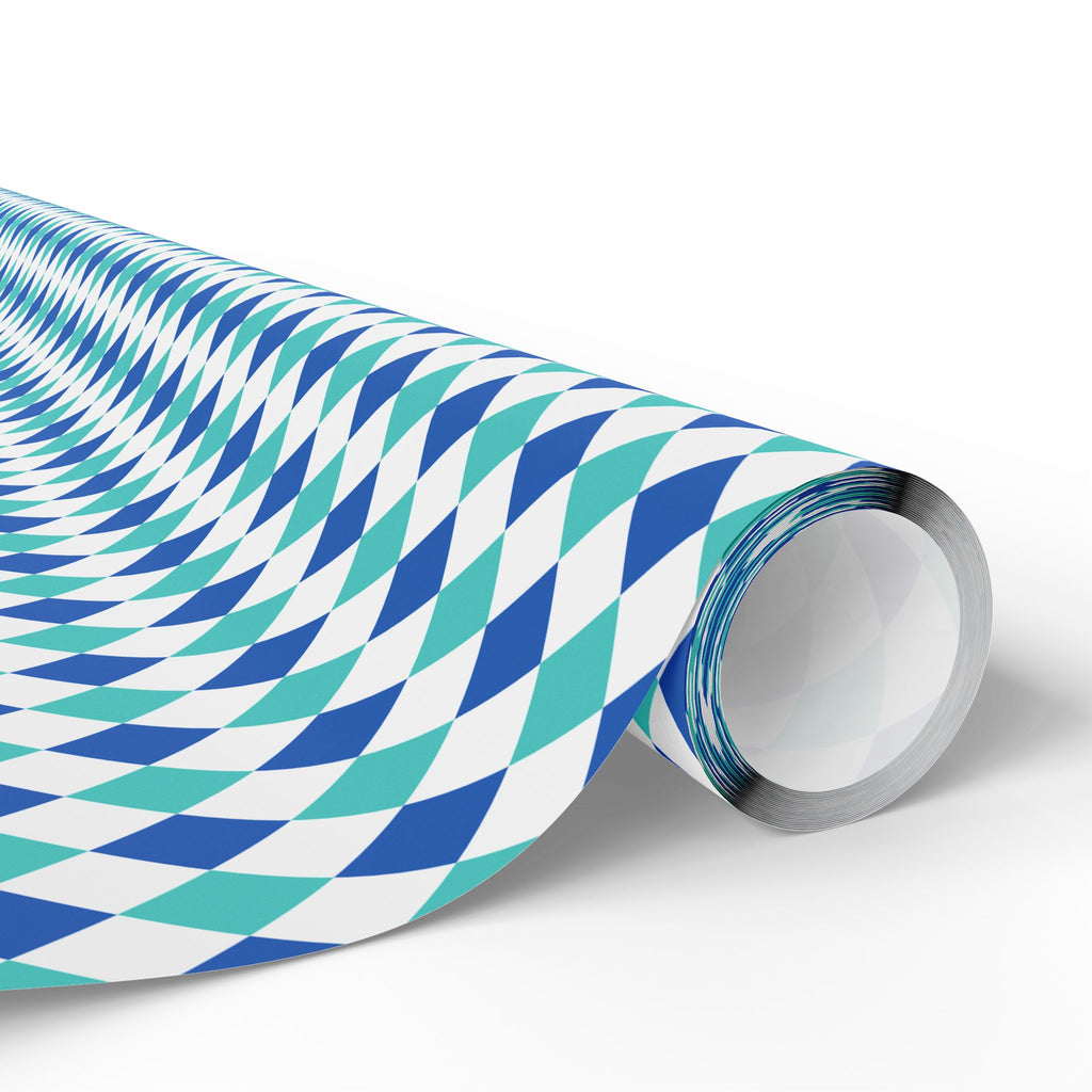 Argyle Design 019 Wrapping Paper - Holiday Gift Wrapping Paper Roll
