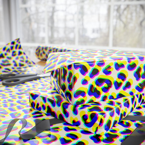 Animal Print Design 033 Dalmation Spots Wrapping Paper - Holiday Gift Wrapping Paper Roll