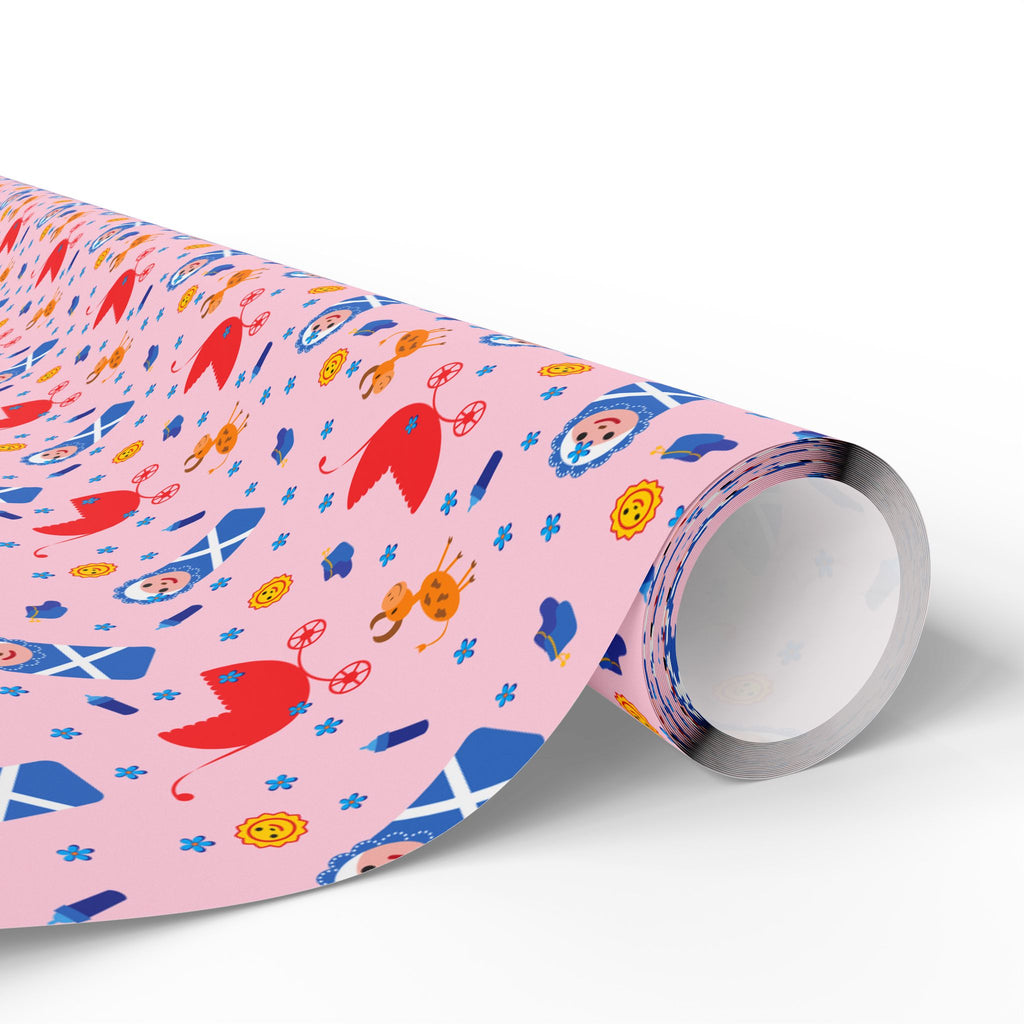 Baby Shower Wrapping Paper Design 001 - Holiday Gift Wrapping Paper Roll