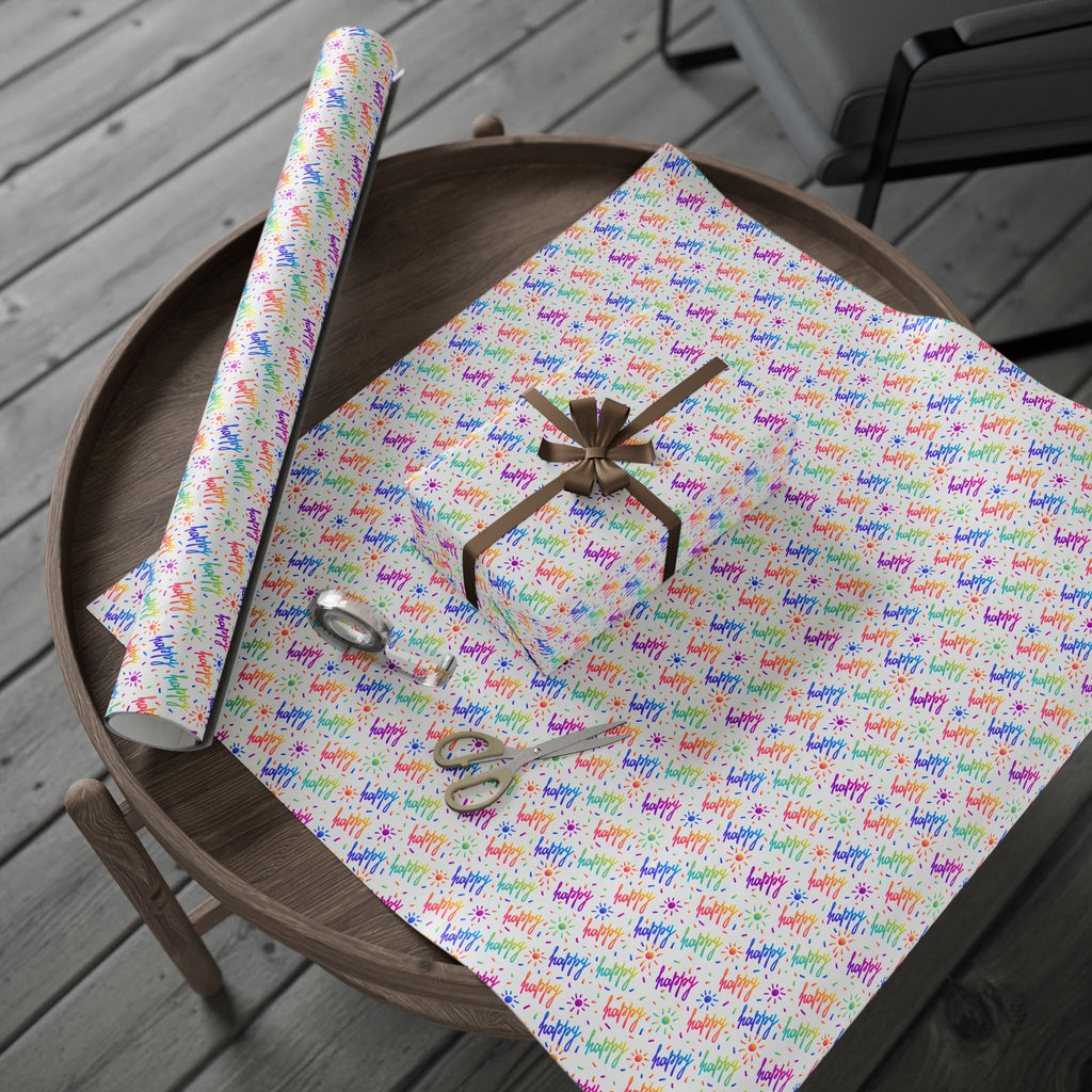 Birthday Wrapping Paper Design 016 - Holiday Gift Wrapping Paper Roll