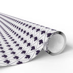 Canada Day Checkerboard Leaves Wrapping Paper - Holiday Gift Wrapping Paper Roll