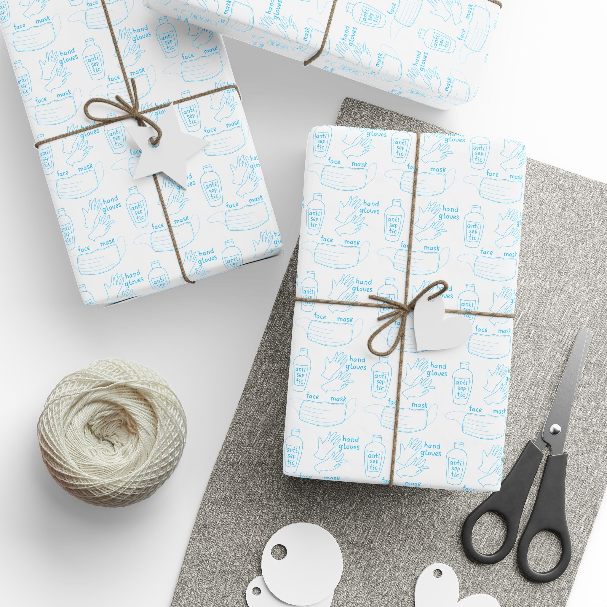 Get Well Soon Wrapping Paper Design 010 | Holiday Gift Wrapping Paper Roll