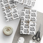 Bridal Shower Wrapping Paper Design 001 - Holiday Gift Wrapping Paper Roll