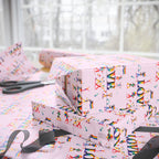 Gay Pride Love Parade Wrapping Paper Design | Holiday Gift Wrapping Paper Roll