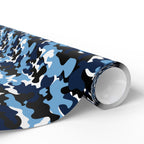 North Carolina Tarheels Camoflauge Wrapping Paper - Holiday Gift Wrapping Paper Roll