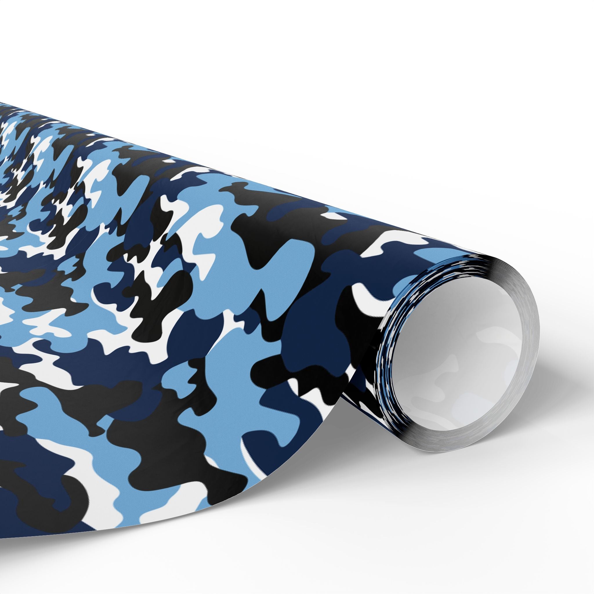 North Carolina Tarheels Camoflauge Wrapping Paper - Holiday Gift Wrapping Paper Roll