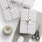 Canada Day Grey Leaves Wrapping Paper - Holiday Gift Wrapping Paper Roll