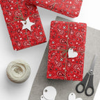 Paisley Design 001 Wrapping Paper - Holiday Gift Wrapping Paper Roll