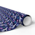 Day of the Dead Pinching Skulls Wrapping Paper | Holiday Gift Wrapping Paper Roll
