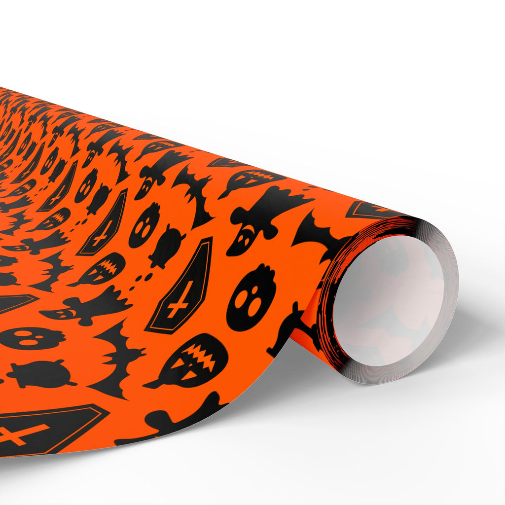 Halloween Holy Coffins Wrapping Paper | Holiday Gift Wrapping Paper
