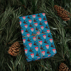 Day of the Dead Flying Birds Wrapping Paper | Holiday Gift Wrapping Paper Roll