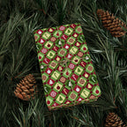 Christmas Quilt Wrapping Paper | Holiday Gift Wrapping Paper Roll