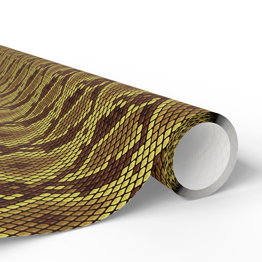 Animal Print Design 004 Snake Skin Wrapping Paper - Holiday Gift Wrapping Paper Roll