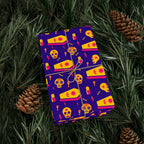 Day of the Dead Festive Coffins Wrapping Paper | Holiday Gift Wrapping Paper Roll