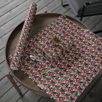 Hand Drawn Doodles Wrapping Paper | Holiday Gift Wrapping Paper Roll