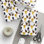 Father's Day Best Dad Cookout Wrapping Paper - Holiday Gift Wrapping Paper Roll