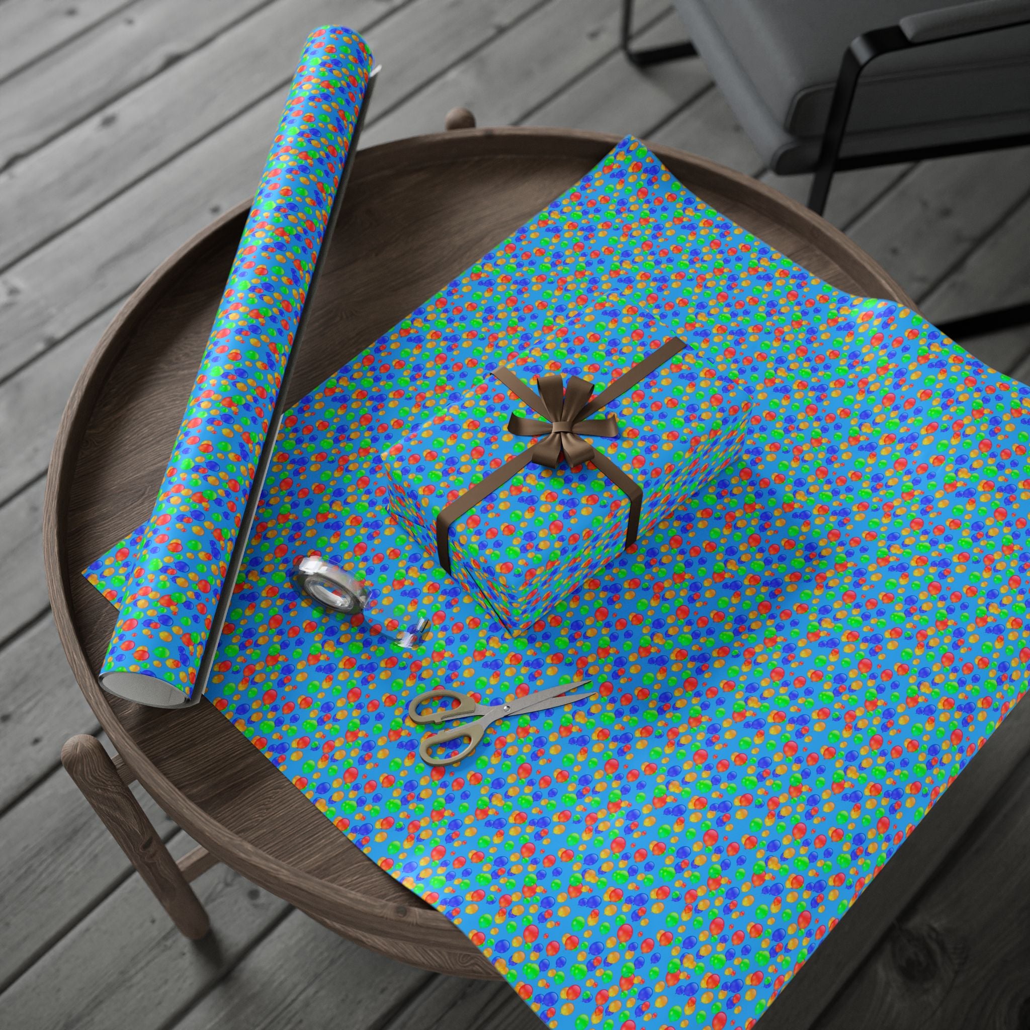 Birthday Wrapping Paper Design 011 - Holiday Gift Wrapping Paper Roll